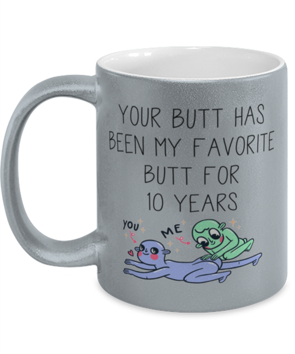 10th Anniversary 10 Year Coffee Mug Cup