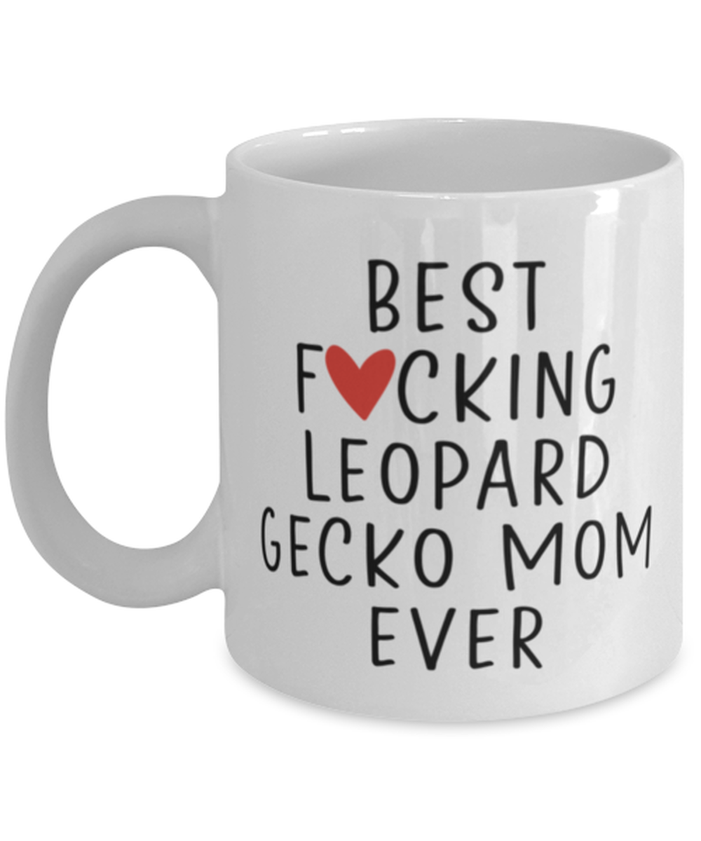 Leopard Gecko Mom Coffee Mug Cup