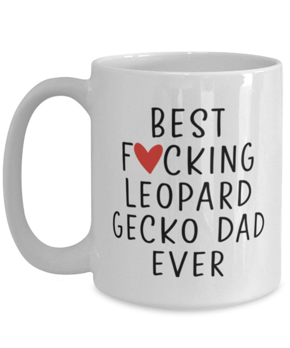 Leopard Gecko Dad Coffee Mug Cup