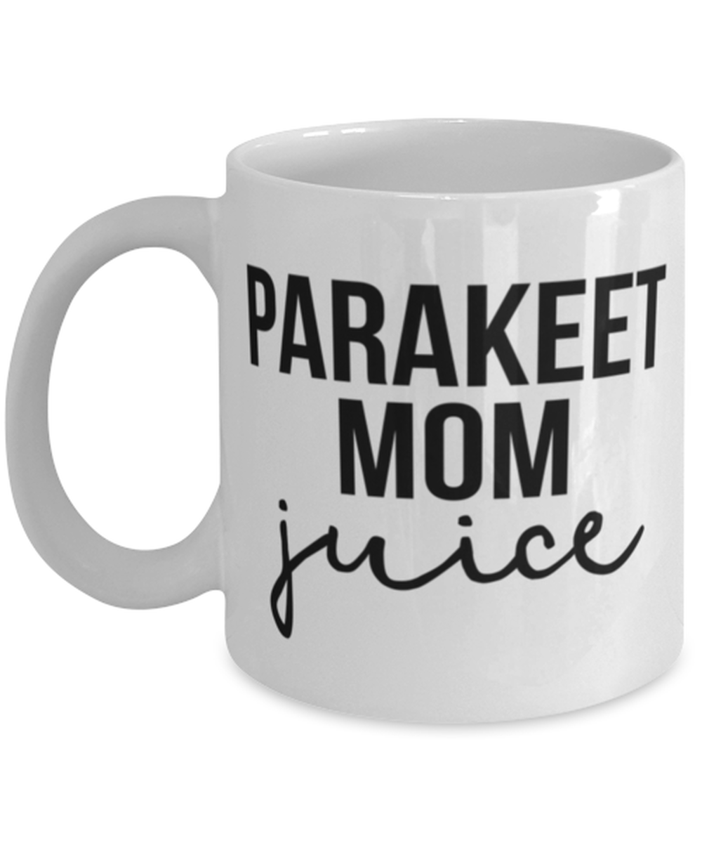 Parakeet Mom Coffee Mug Cup