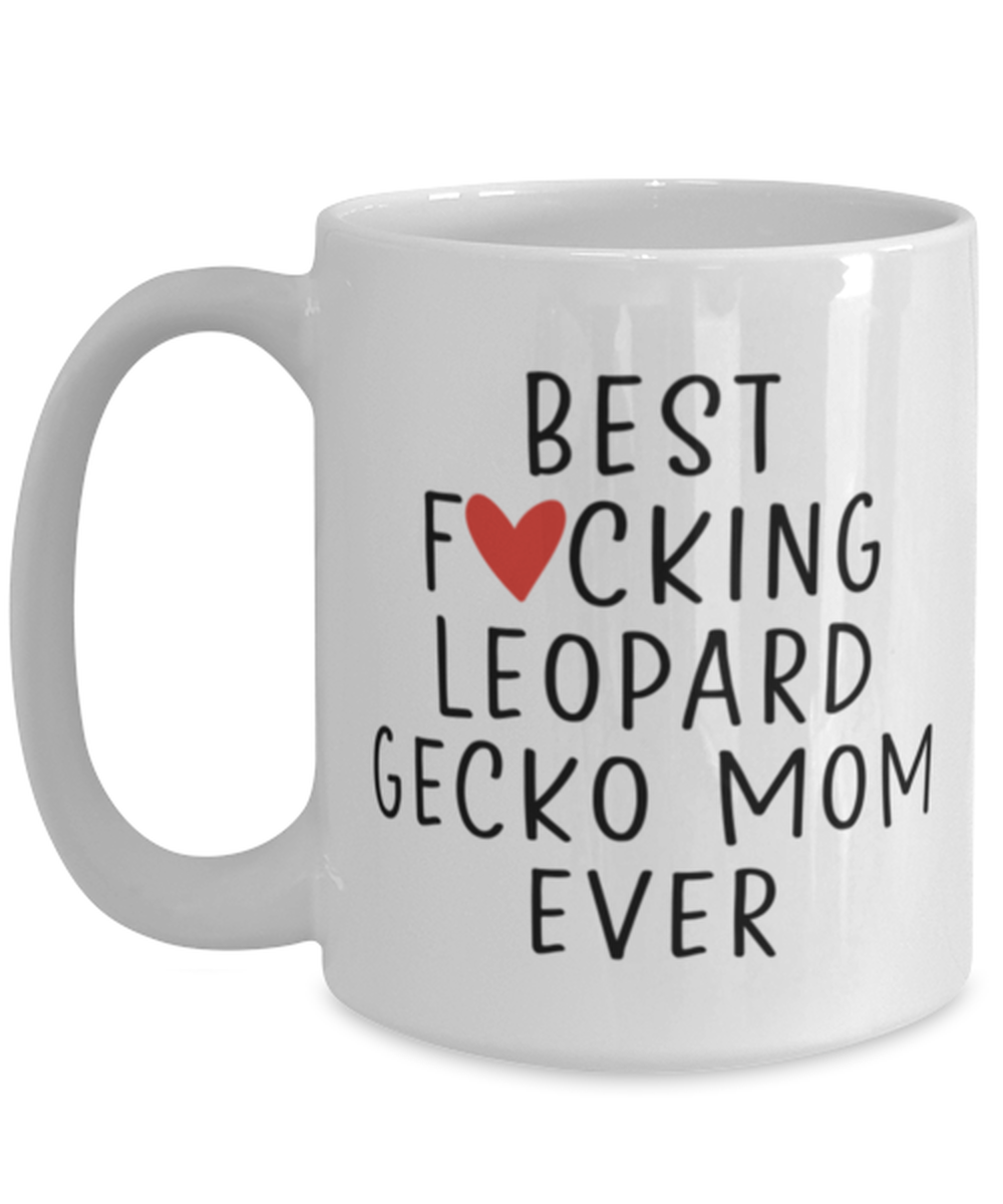 Leopard Gecko Mom Coffee Mug Cup