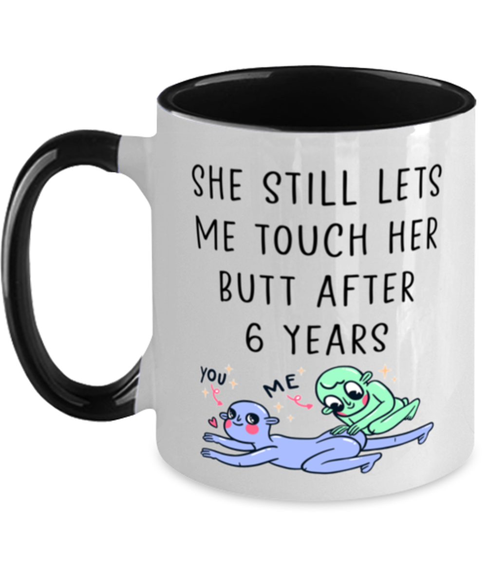 6th Anniversary 6 Year Husband Coffee Mug Cup