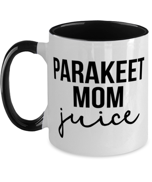 Parakeet Mom Coffee Mug Cup