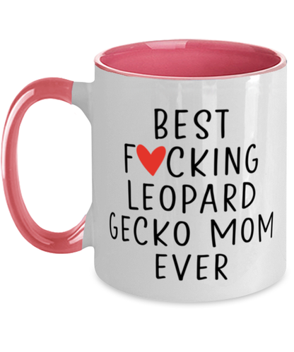 Leopard Gecko Mom Coffee Mug Cup