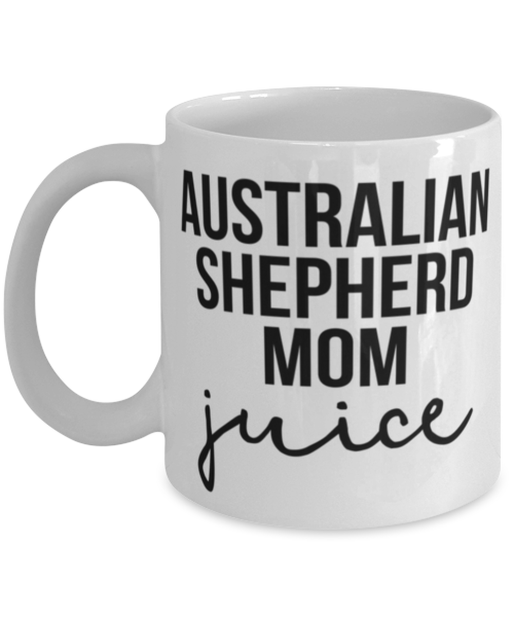 Australian Shepherd Mom Coffee Mug Cup