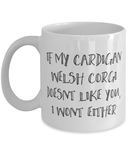 Cardigan Welsh Corgi Dad Coffee Mug Cup