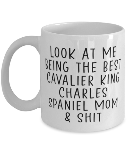 Cavalier King Charles Spaniel Mom Coffee Mug Cup