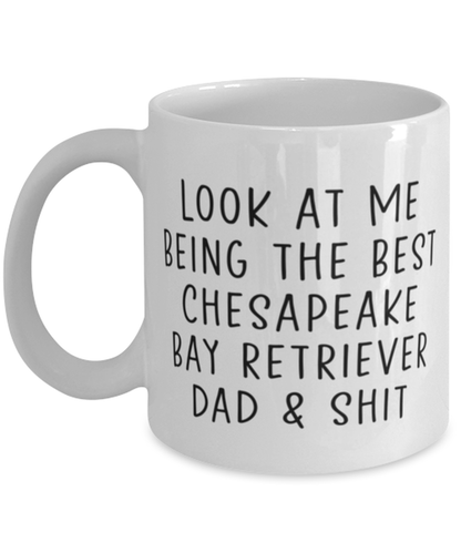 Chesapeake Bay Retriever Dad Coffee Mug Cup