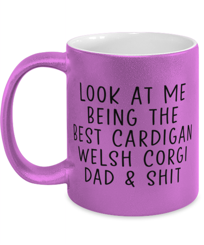 Cardigan Welsh Corgi Dad Coffee Mug Cup