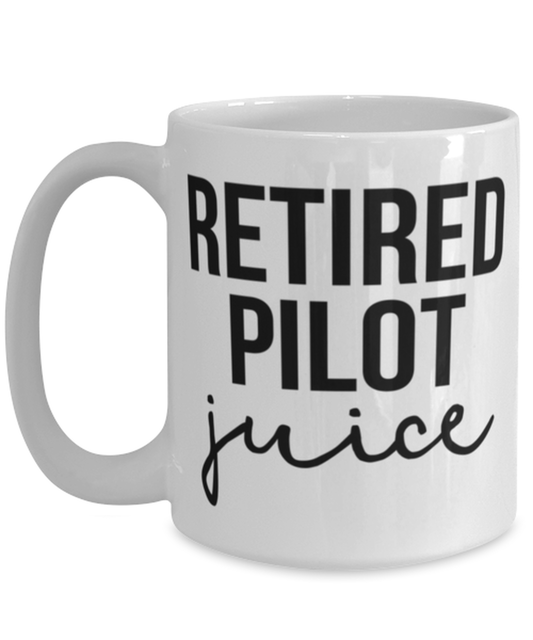 Retired Pilot Retirement Coffee Mug Cup