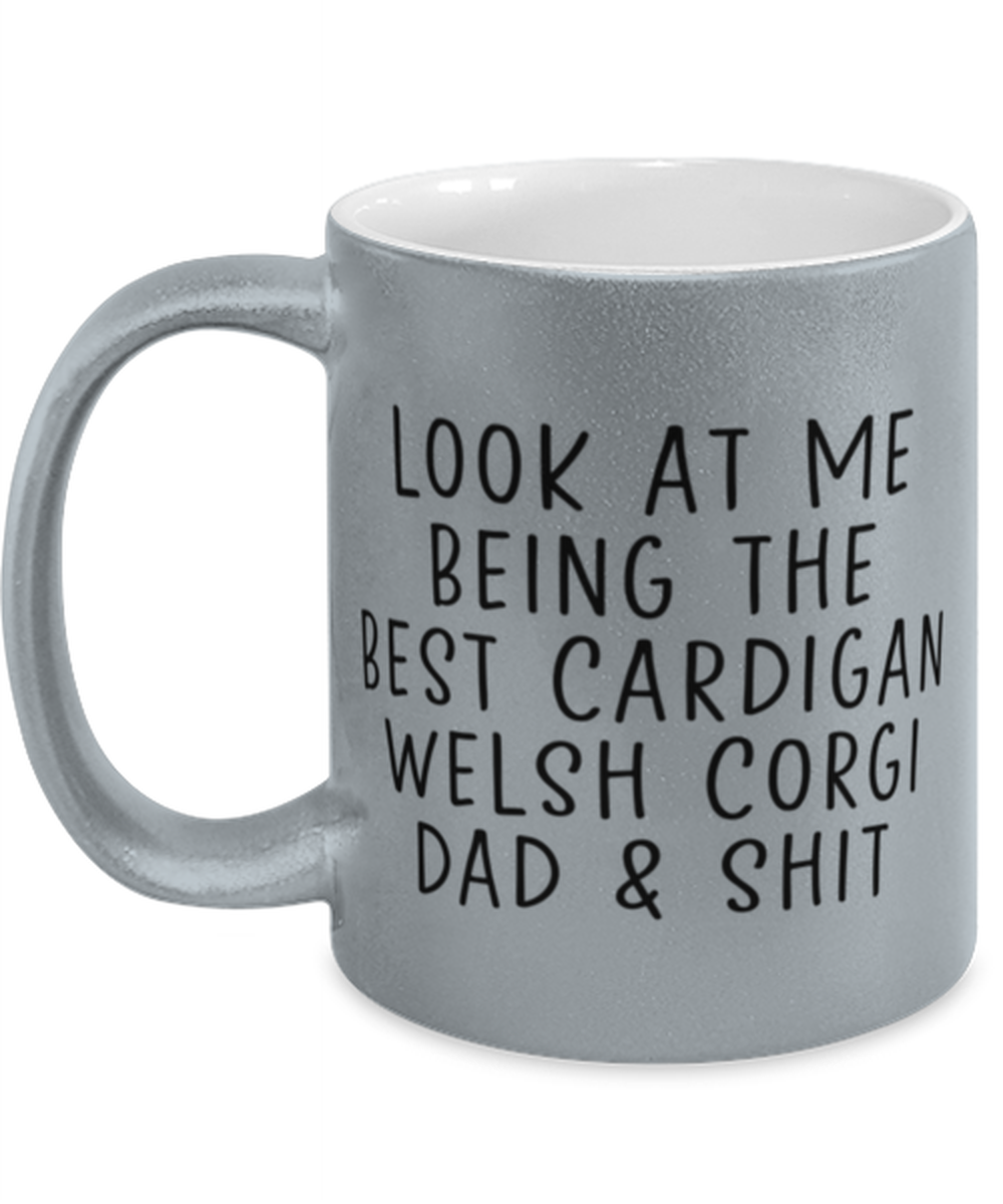 Cardigan Welsh Corgi Dad Coffee Mug Cup