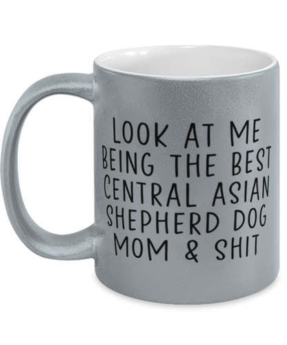 Central Asian Shepherd Dog Mom Coffee Mug Cup