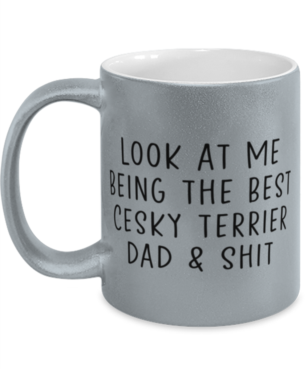 Cesky Terrier Dad Coffee Mug Cup