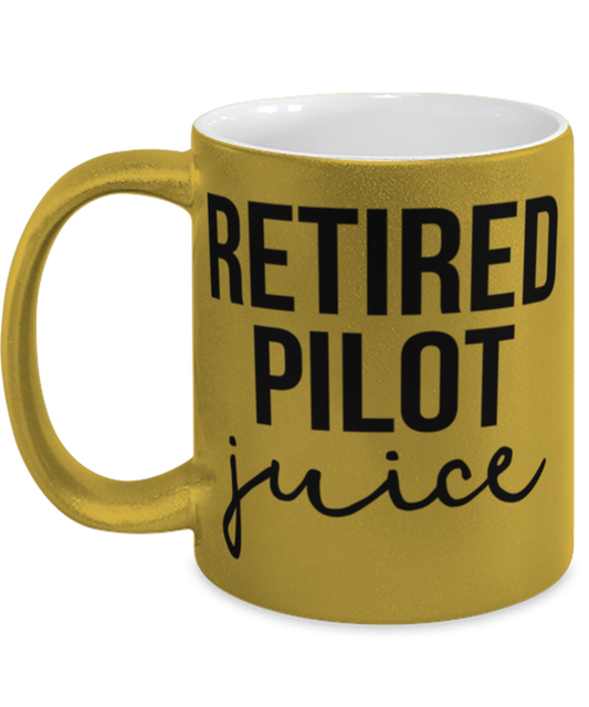 Retired Pilot Retirement Coffee Mug Cup