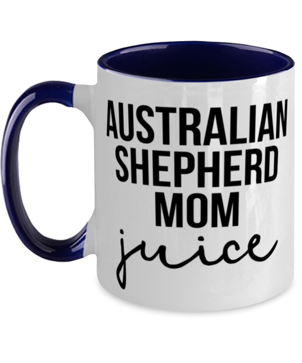 Australian Shepherd Mom Coffee Mug Cup