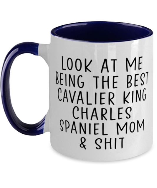 Cavalier King Charles Spaniel Mom Coffee Mug Cup