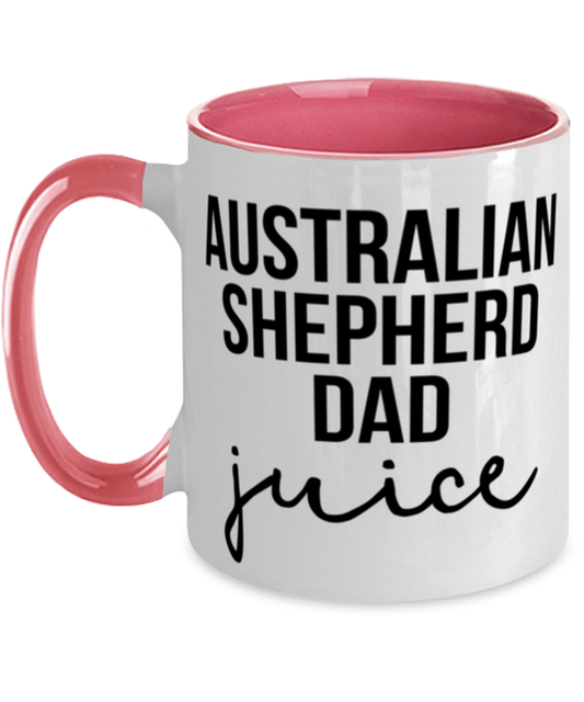 Australian Shepherd Dad Coffee Mug Cup