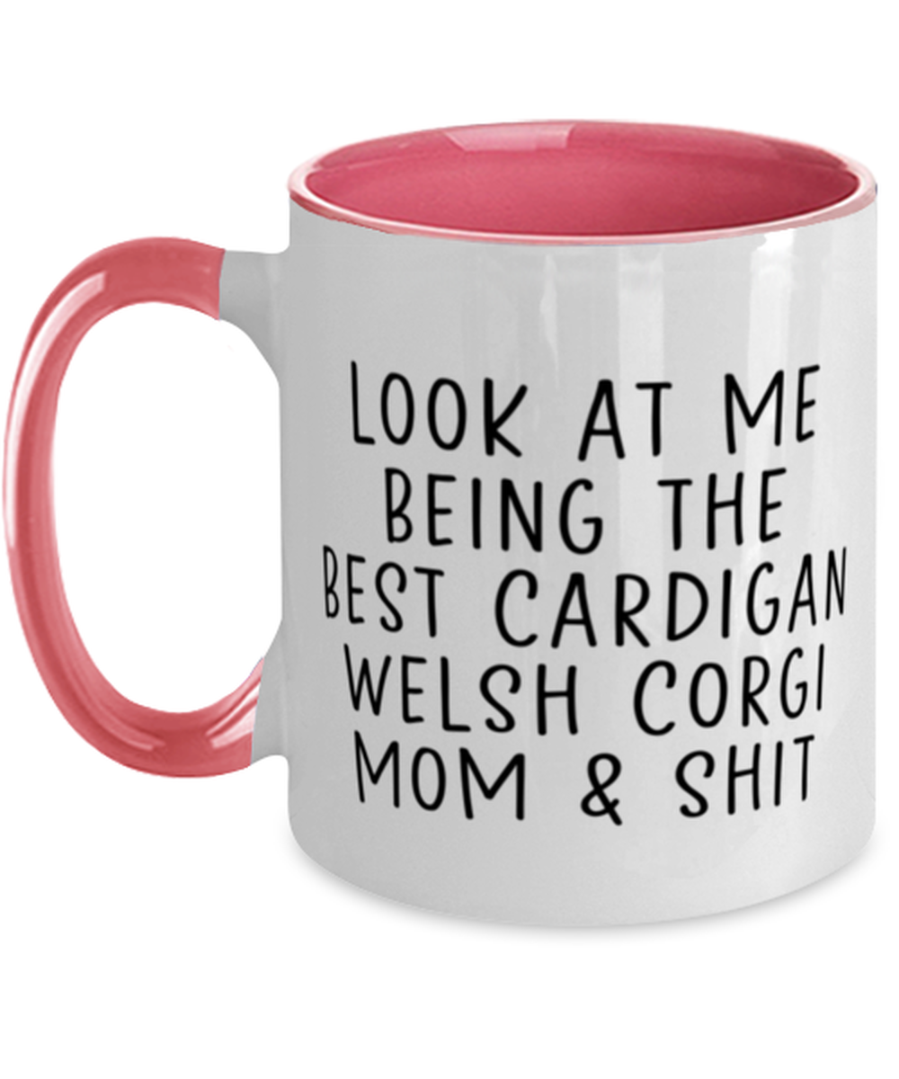 Cardigan Welsh Corgi Mom Coffee Mug Cup