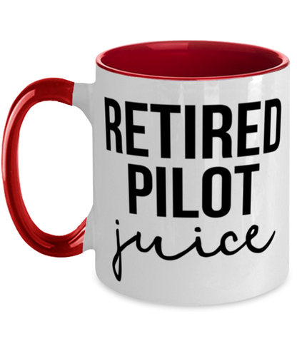 Retired Pilot Retirement Coffee Mug Cup