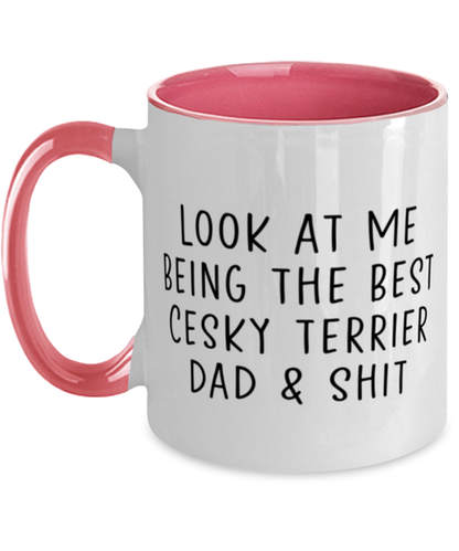 Cesky Terrier Dad Coffee Mug Cup