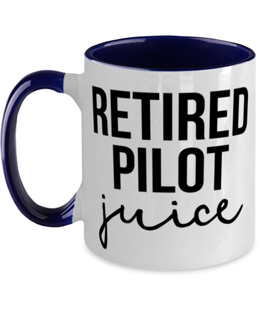 Retired Pilot Retirement Coffee Mug Cup