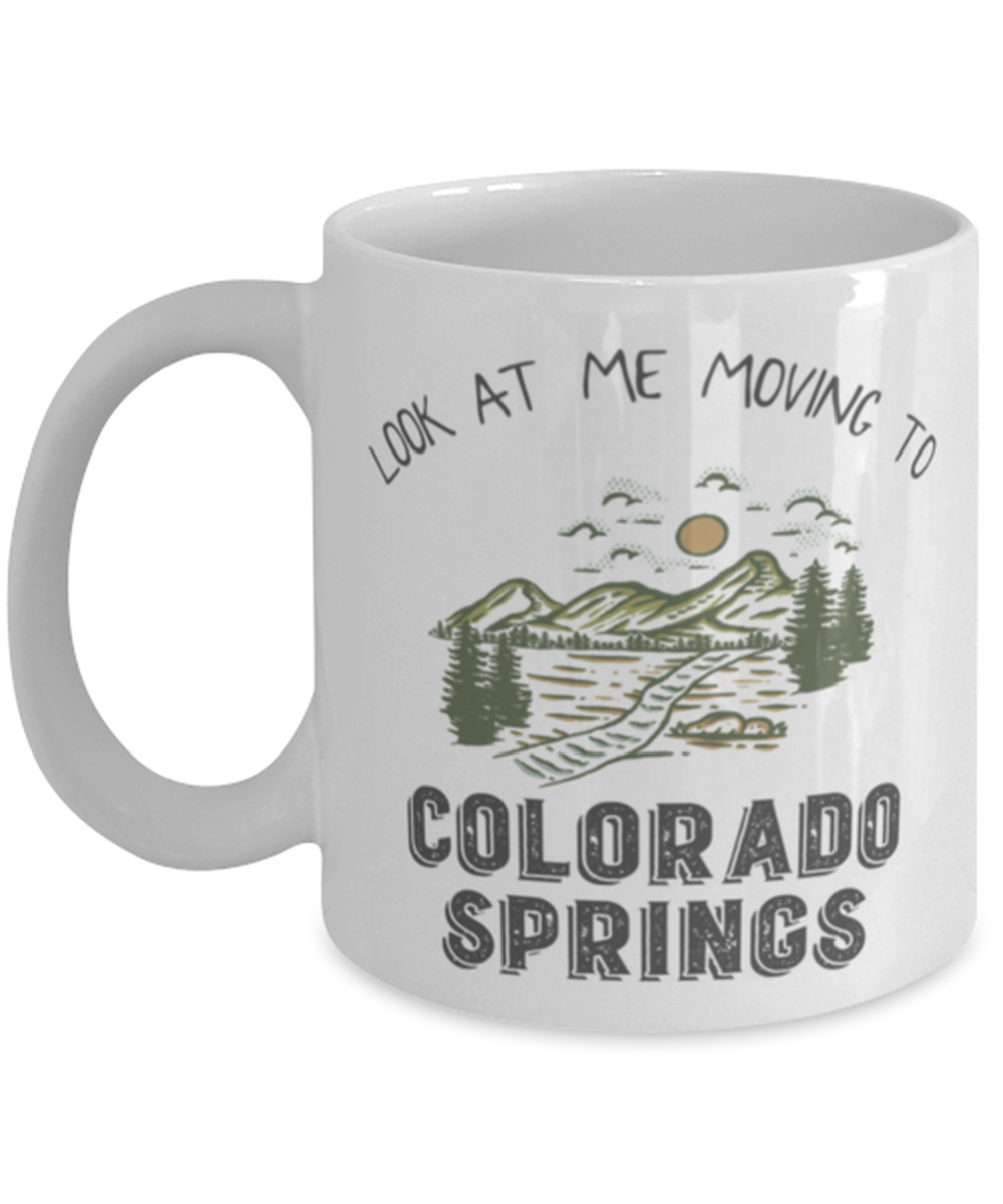 Moving to Colorado Springs Coffee Mug Cup