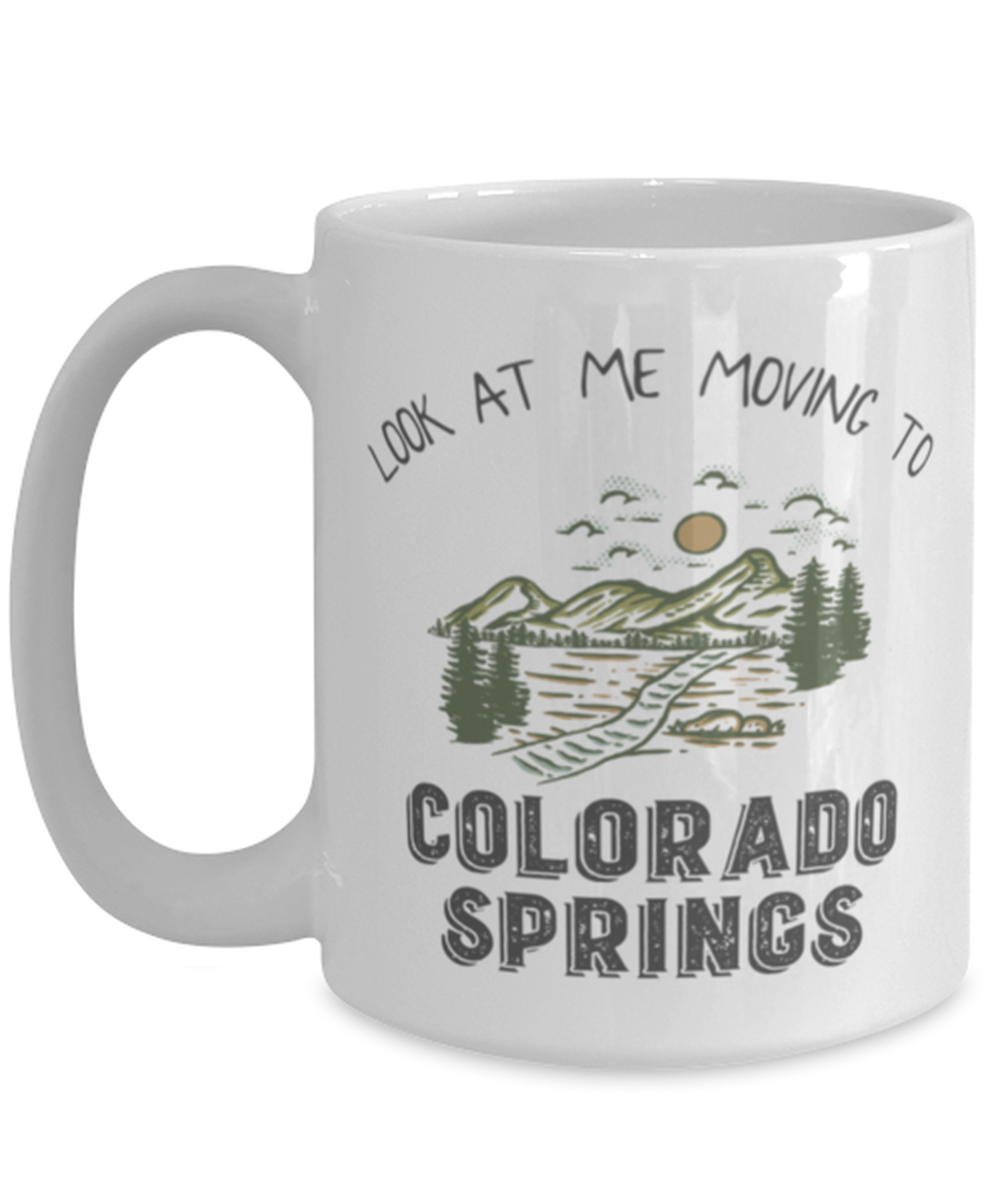 Moving to Colorado Springs Coffee Mug Cup