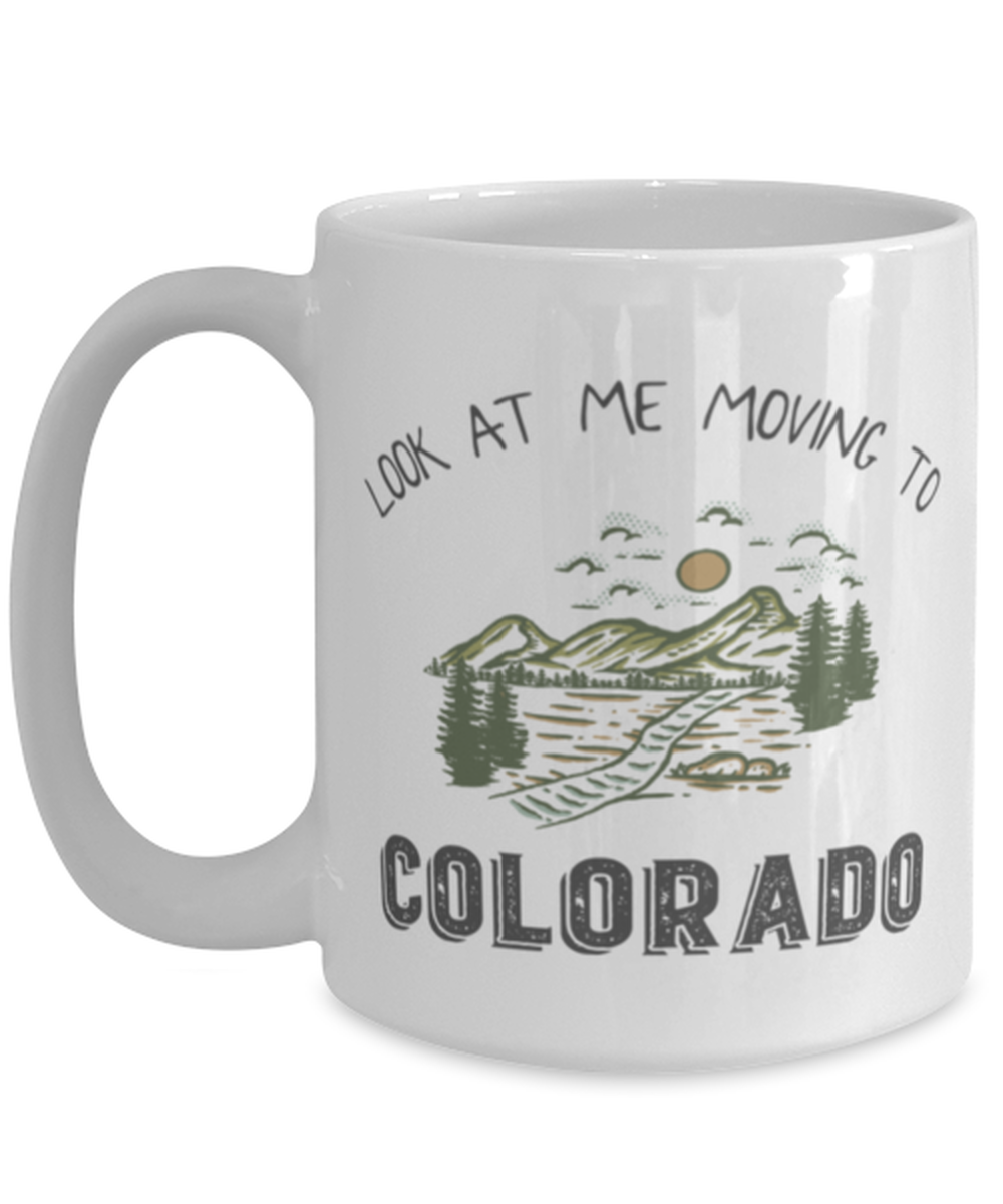 Moving to Colorado Coffee Mug Cup