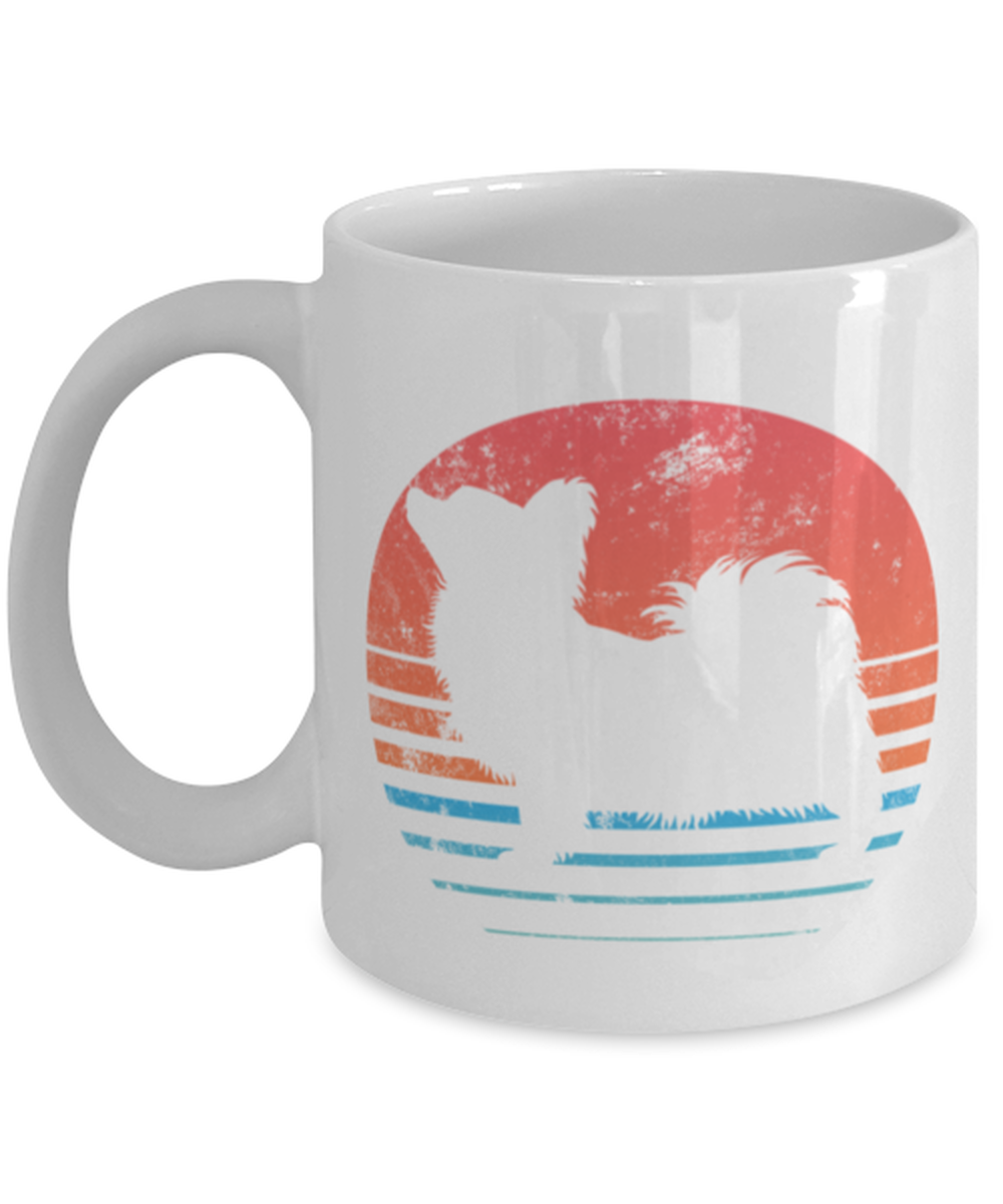 Retro Papillon Coffee Mug Cup