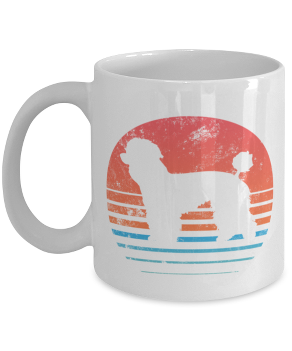 Retro Poodle Coffee Mug Cup