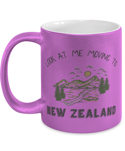 Moving to New Zealand Coffee Mug Cup