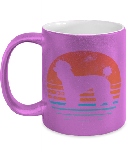 Retro Poodle Coffee Mug Cup