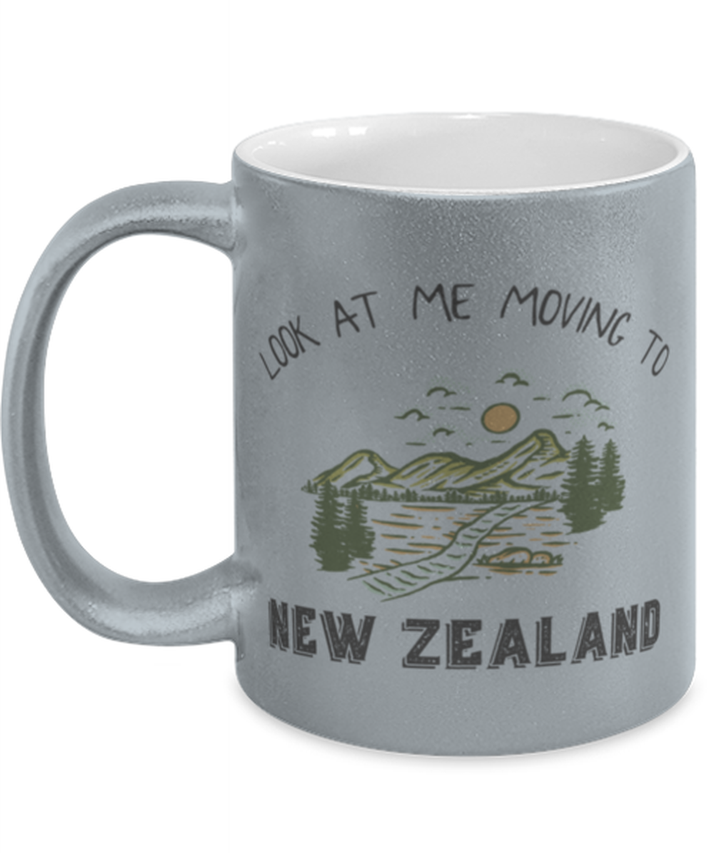 Moving to New Zealand Coffee Mug Cup