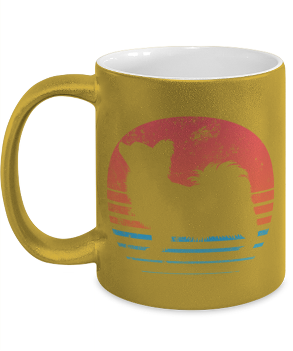 Retro Papillon Coffee Mug Cup