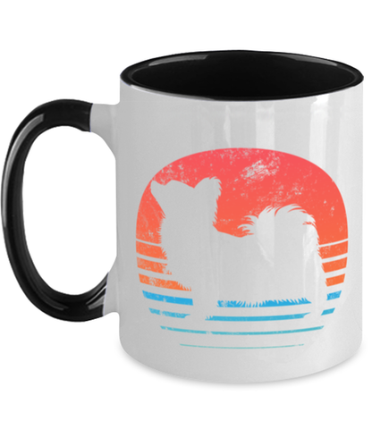 Retro Papillon Coffee Mug Cup