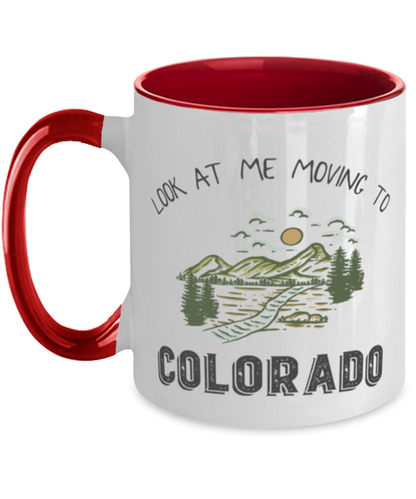 Moving to Colorado Coffee Mug Cup