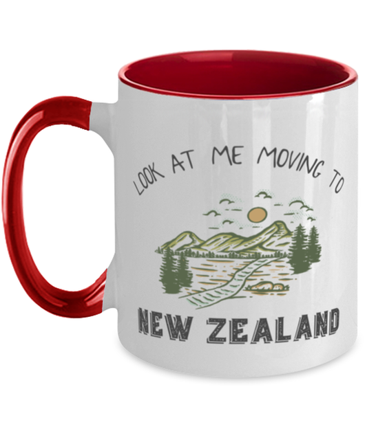 Moving to New Zealand Coffee Mug Cup