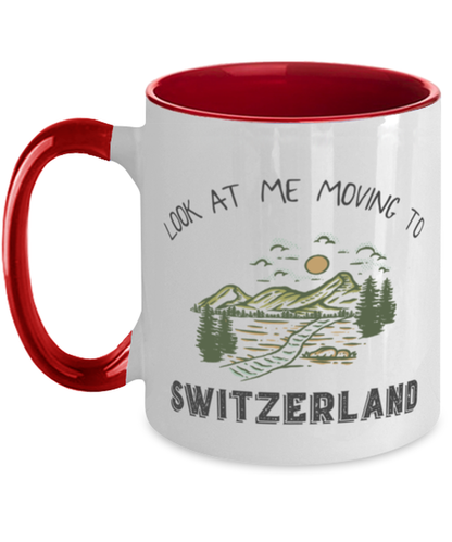 Moving to Switzerland Coffee Mug Cup