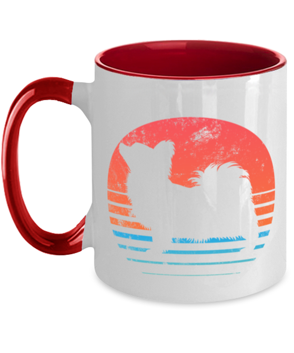 Retro Papillon Coffee Mug Cup