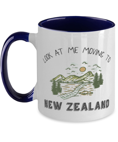 Moving to New Zealand Coffee Mug Cup