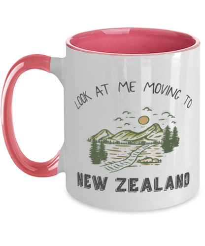 Moving to New Zealand Coffee Mug Cup