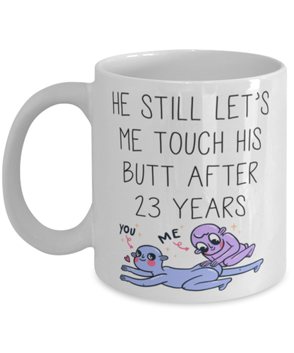 23rd Anniversary 23 Year Wife Coffee Mug Cup