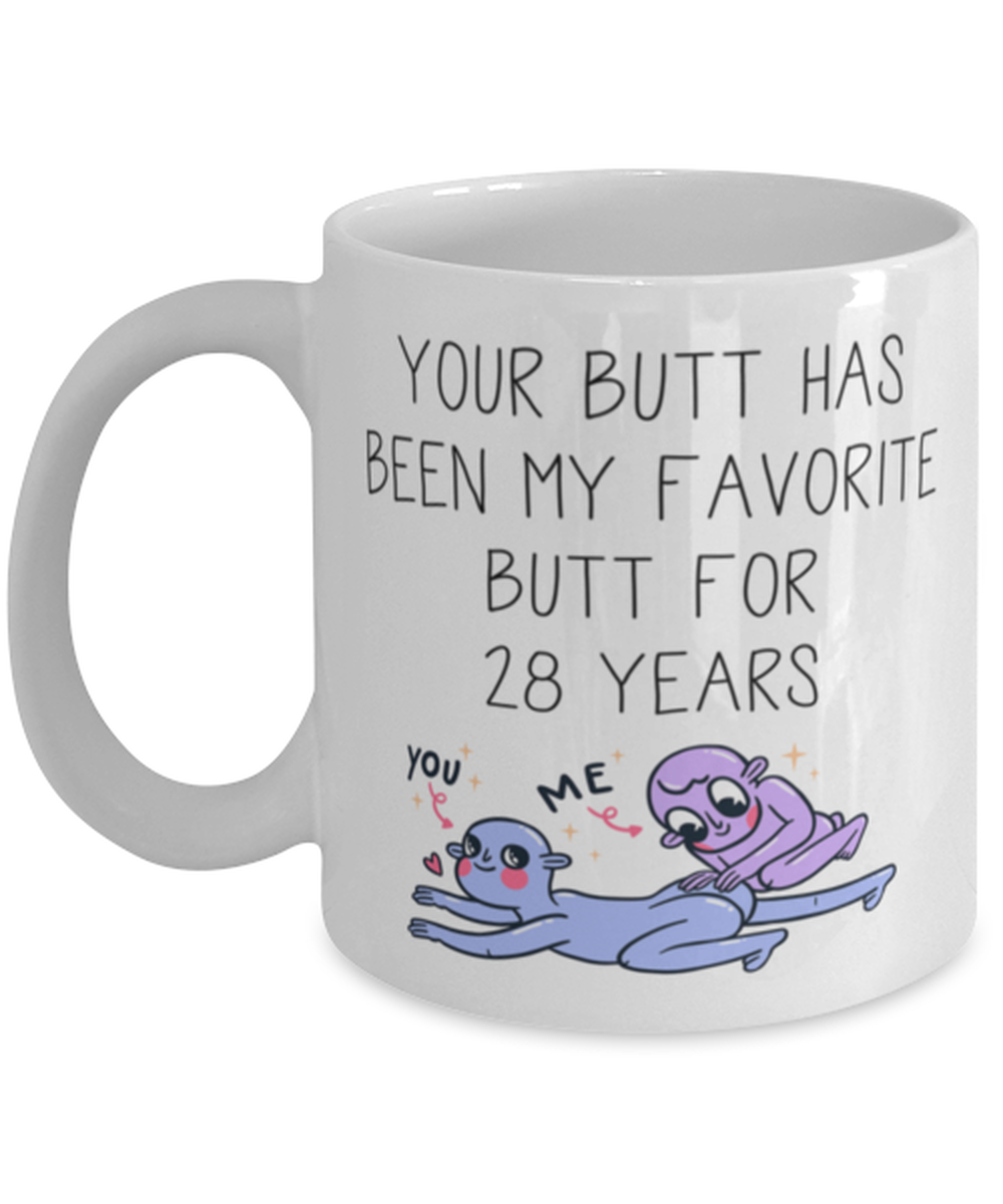 28th Anniversary 28 Year Coffee Mug Cup