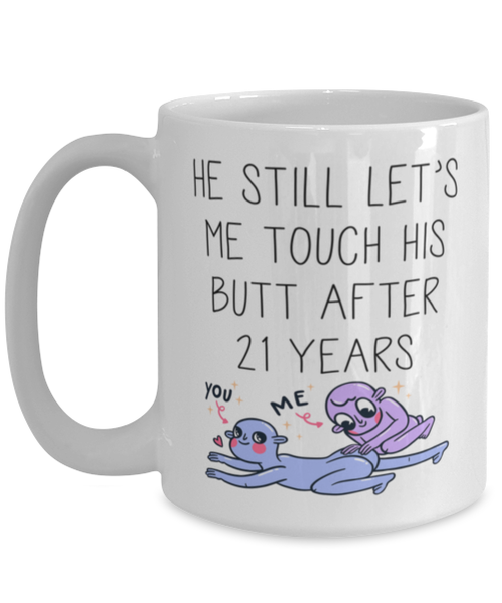 21st Anniversary 21 Year Wife Coffee Mug Cup