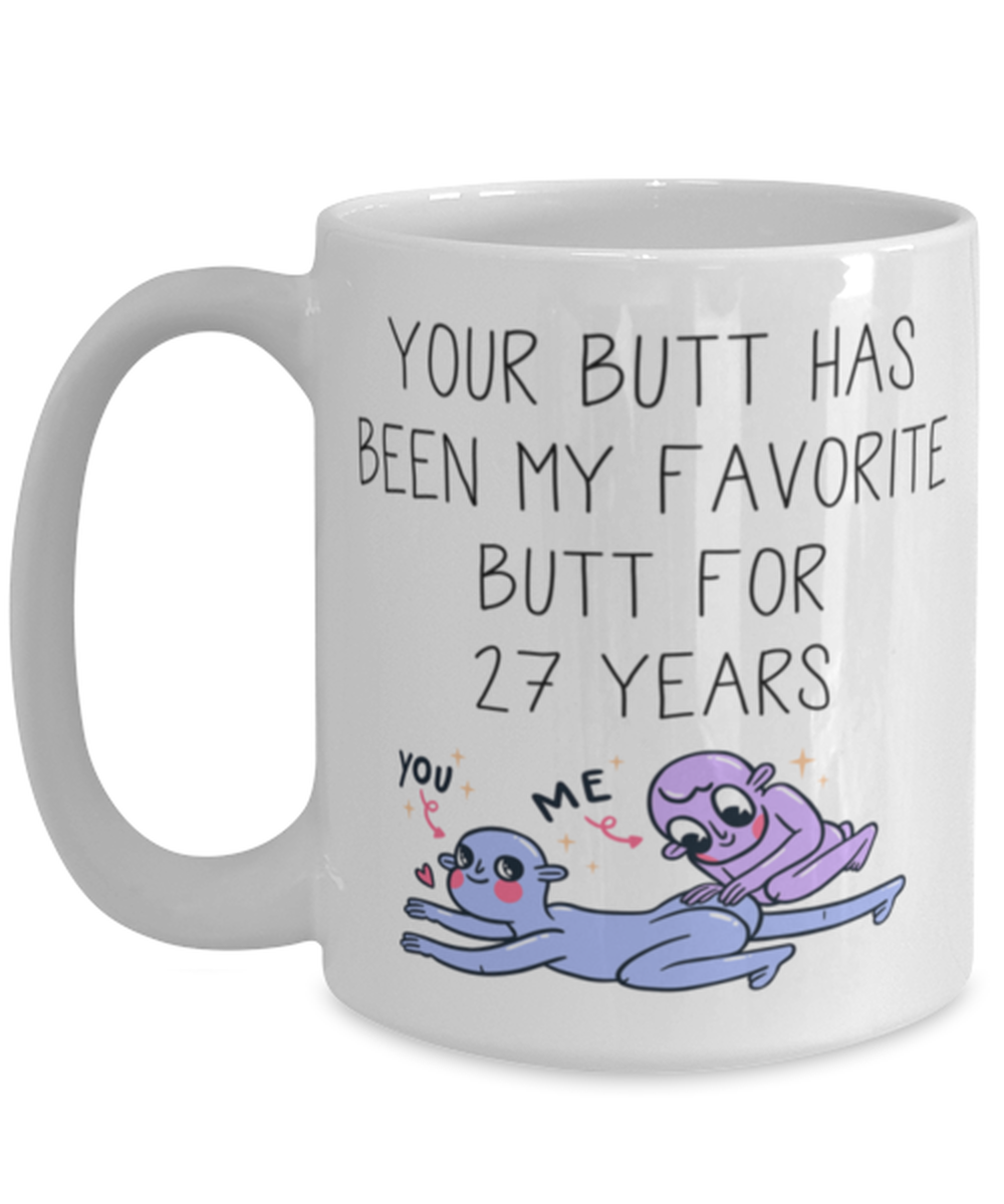 27th Anniversary 27 Year Coffee Mug Cup