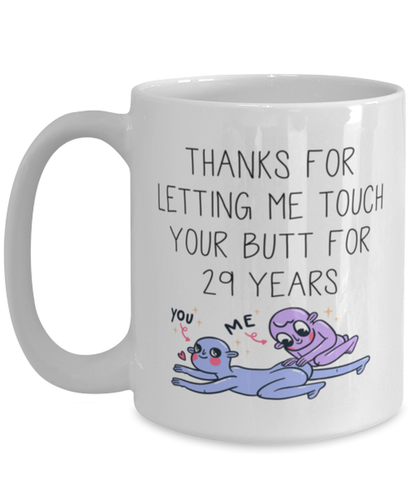 29th Anniversary 29 Year Coffee Mug Cup