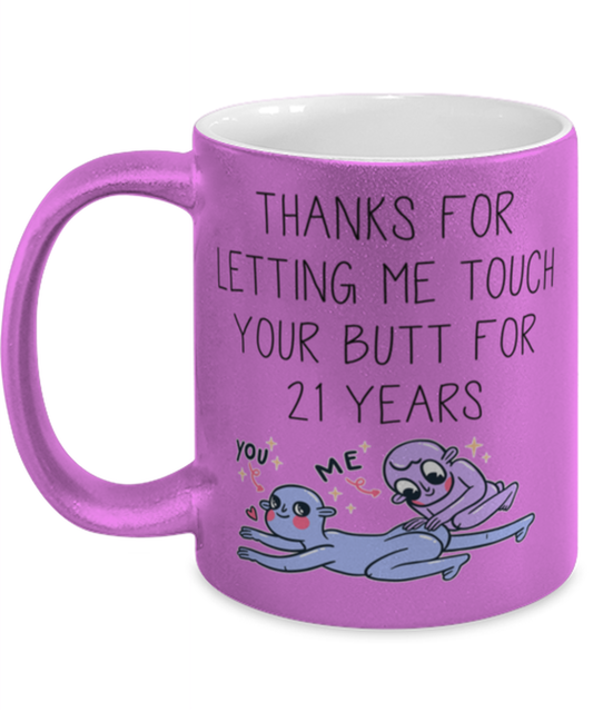 21st Anniversary 21 Year Coffee Mug Cup