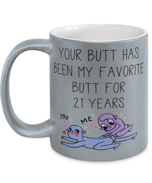 21st Anniversary 21 Year Coffee Mug Cup