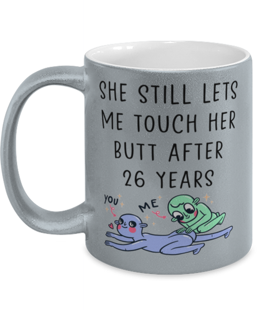 26th Anniversary 26 Year Husband Coffee Mug Cup