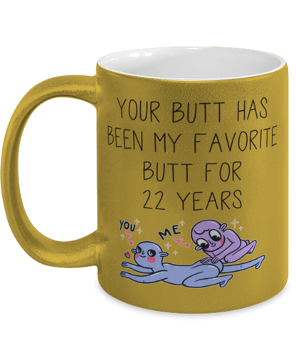 22nd Anniversary 22 Year Coffee Mug Cup